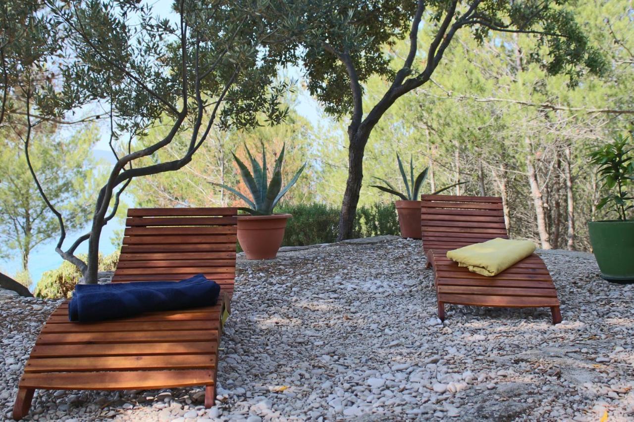 Seaside Secluded Apartments Zavala, Hvar - 15357 젤사 외부 사진
